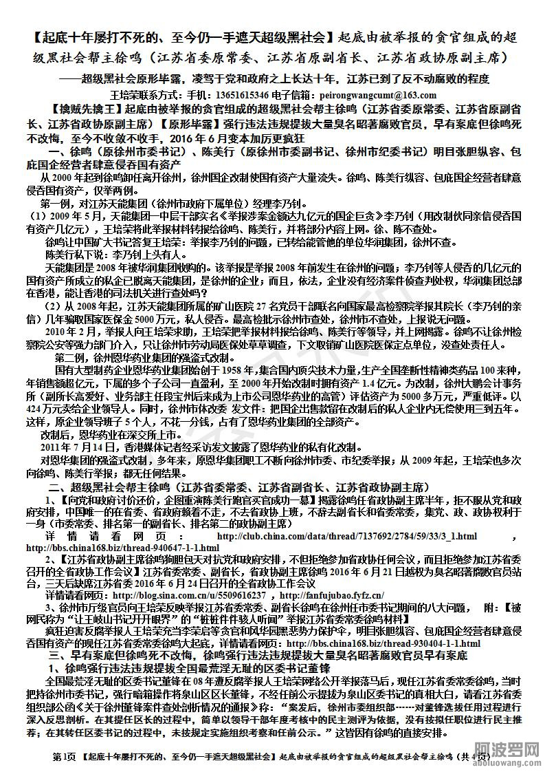 起底由被举报的贪官组成的超级黑社会帮主徐鸣_01.jpg